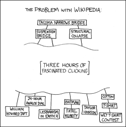 XKCD #214: The Problem with Wikipedia